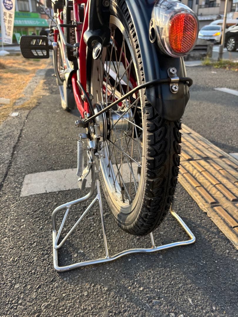 中古20㌅Panasonic電動アシスト自転車　8Ah 大阪　037番