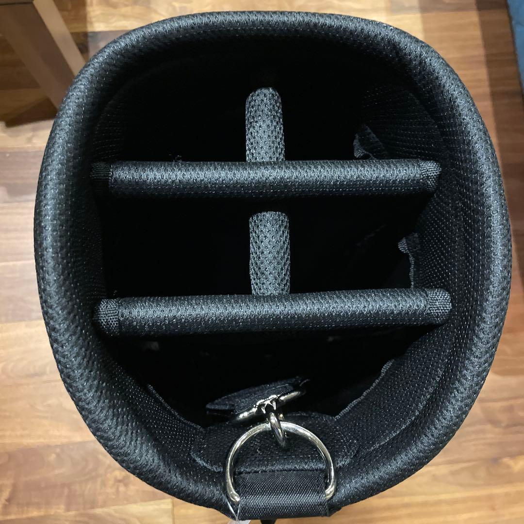 こば迅速　HONMA キャディバッグ ブラック/レッド