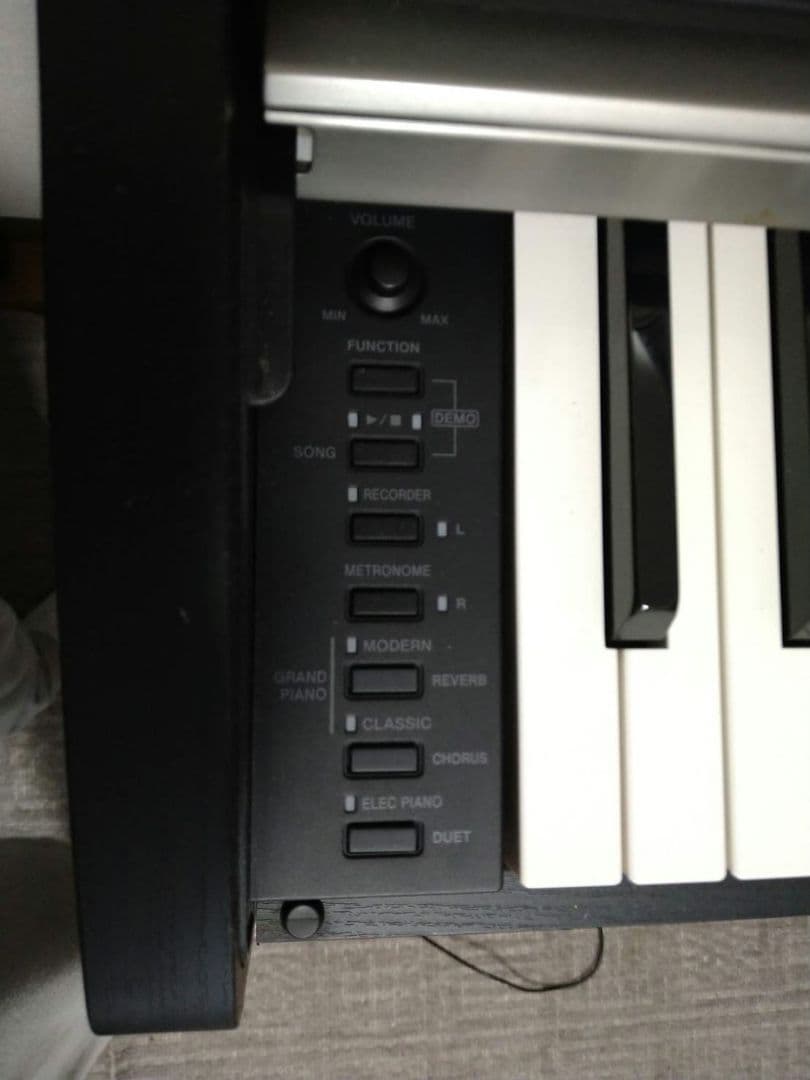 引き取り希望★愛媛県★CASIO 電子ピアノと椅子のセットPX-730BK