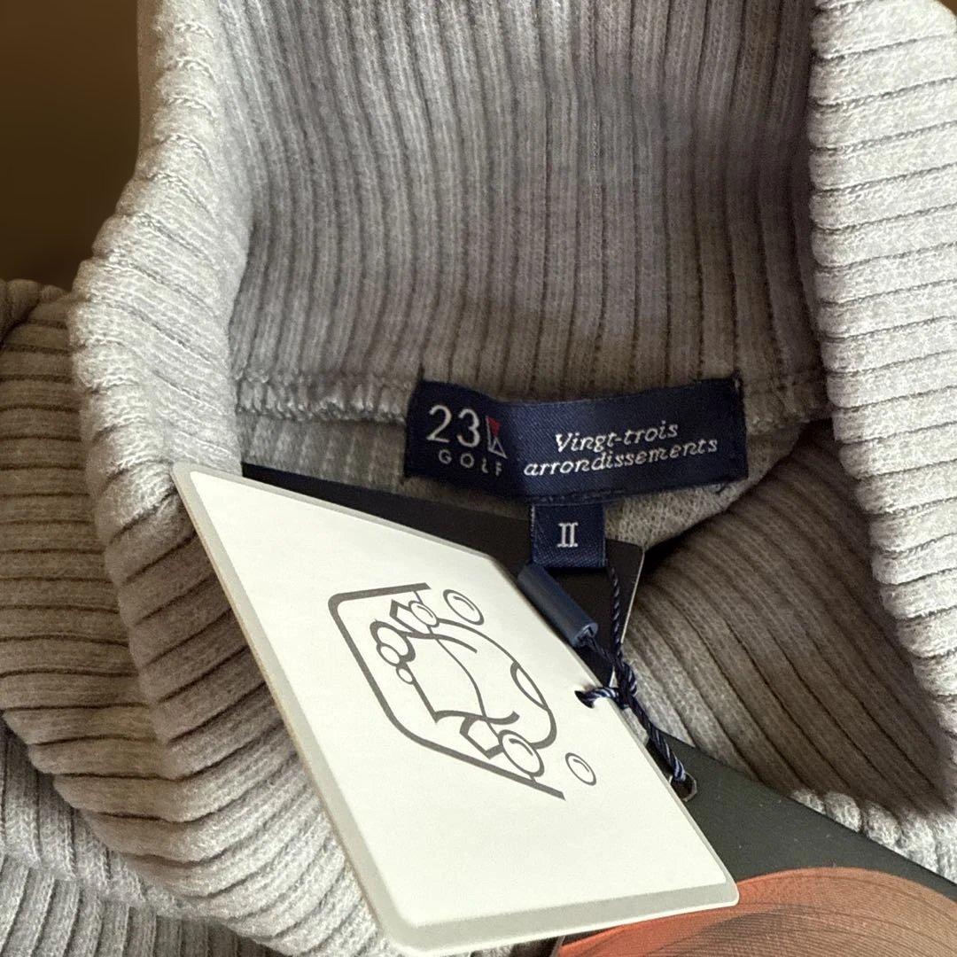 23区ゴルフウェアハイネック