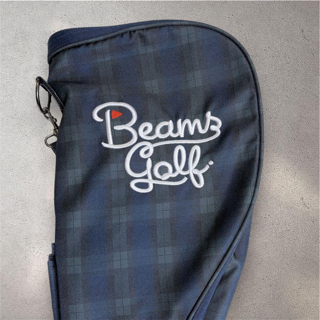 BEAMS GOLF ゴルフ クラブケース ブラックウォッチ柄 練習 打ちっ放し