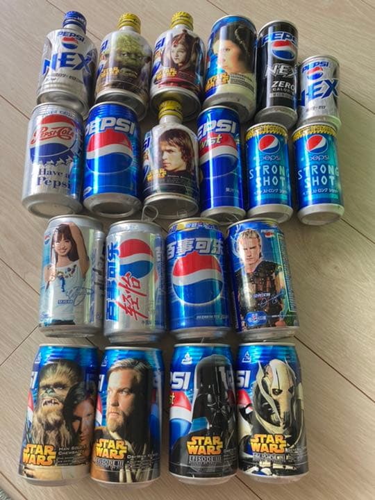 ペプシコーラの空き缶