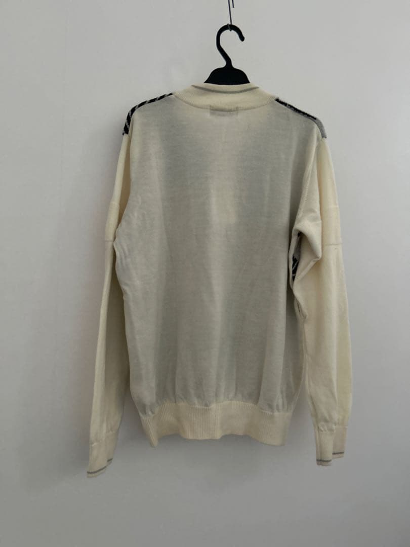 【美品】大きいサイズBlack&White レディースセーター