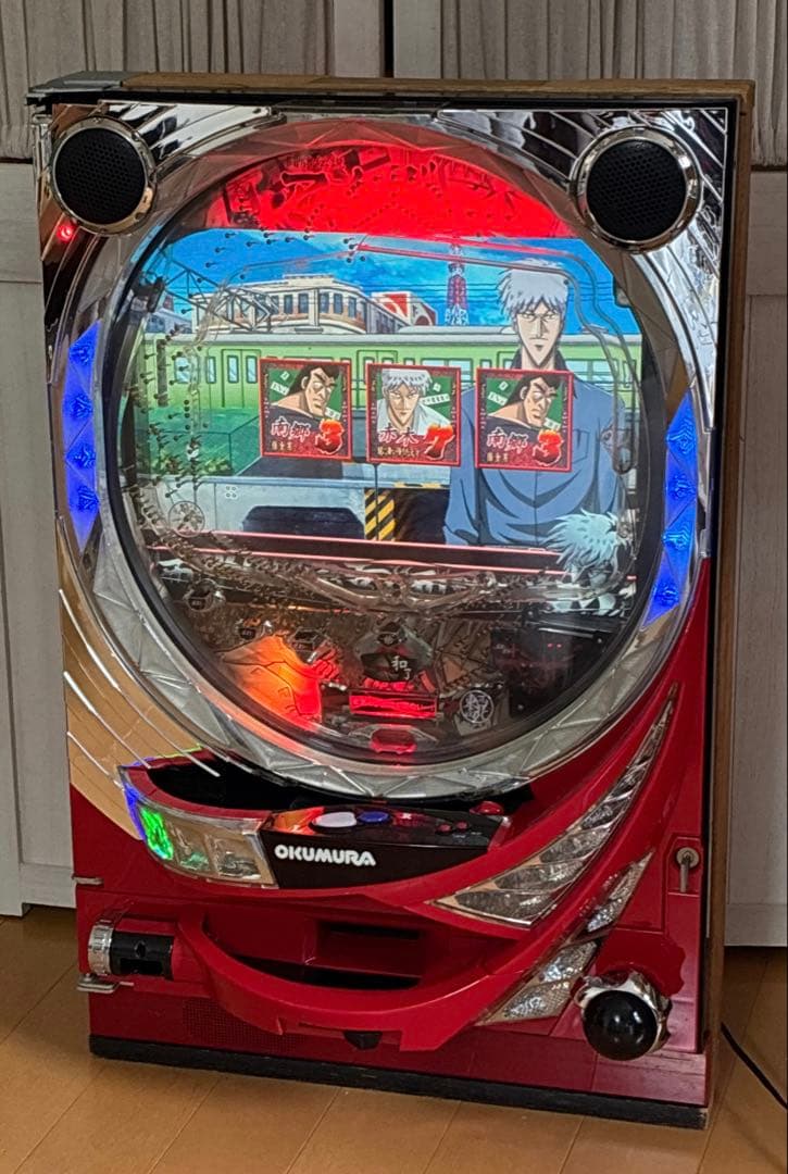 パチンコ実機◆CR闘牌伝説アカギ 狂気編3 奥村遊戯