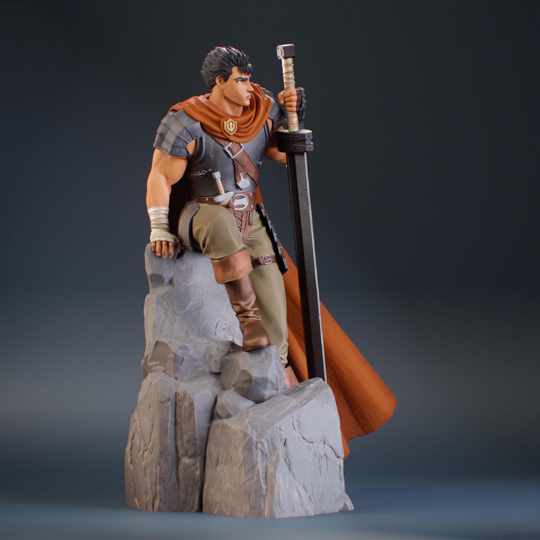 ガッツ 1/8 未塗装未組立 フィギュア ガレージキット BERSERK