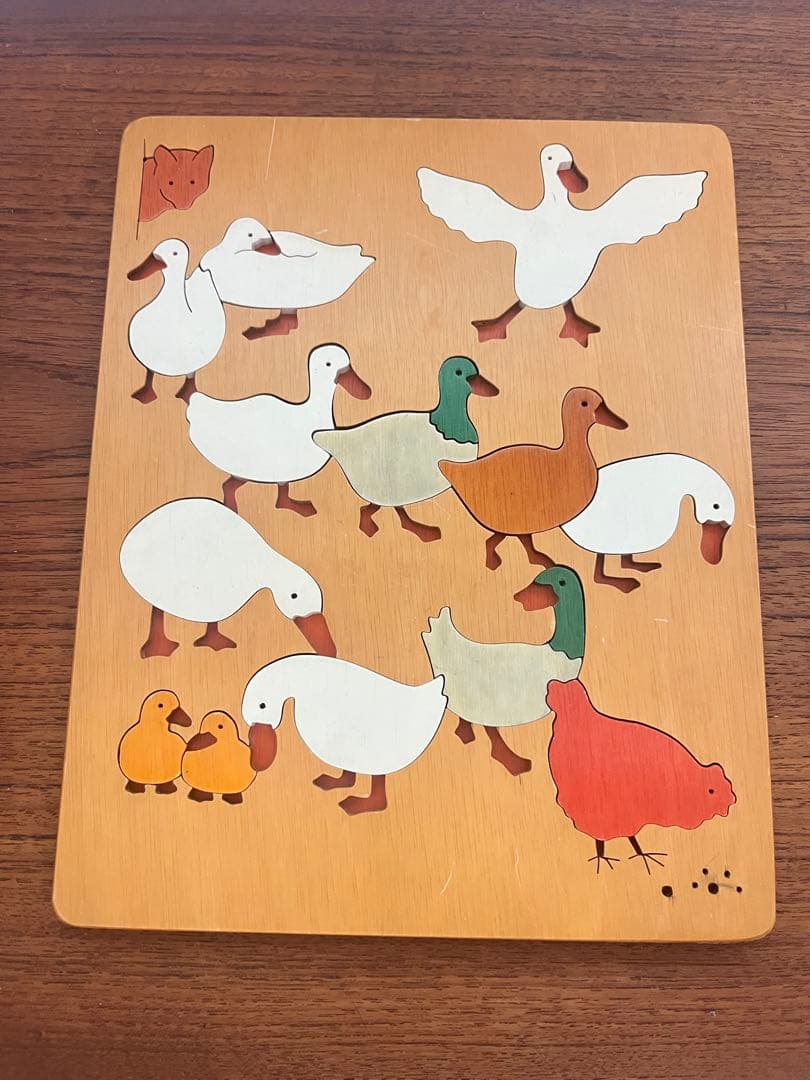 ジョージラックパズル　希少なアンティーク品 動物テーマ 木製パズル7セット