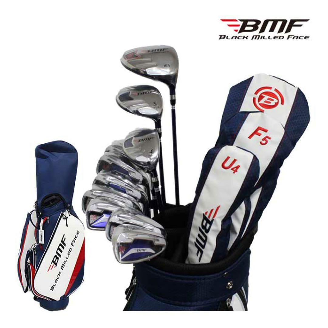 BMF ゴルフクラブセット 初心者セット 右利き用 Sフレックス