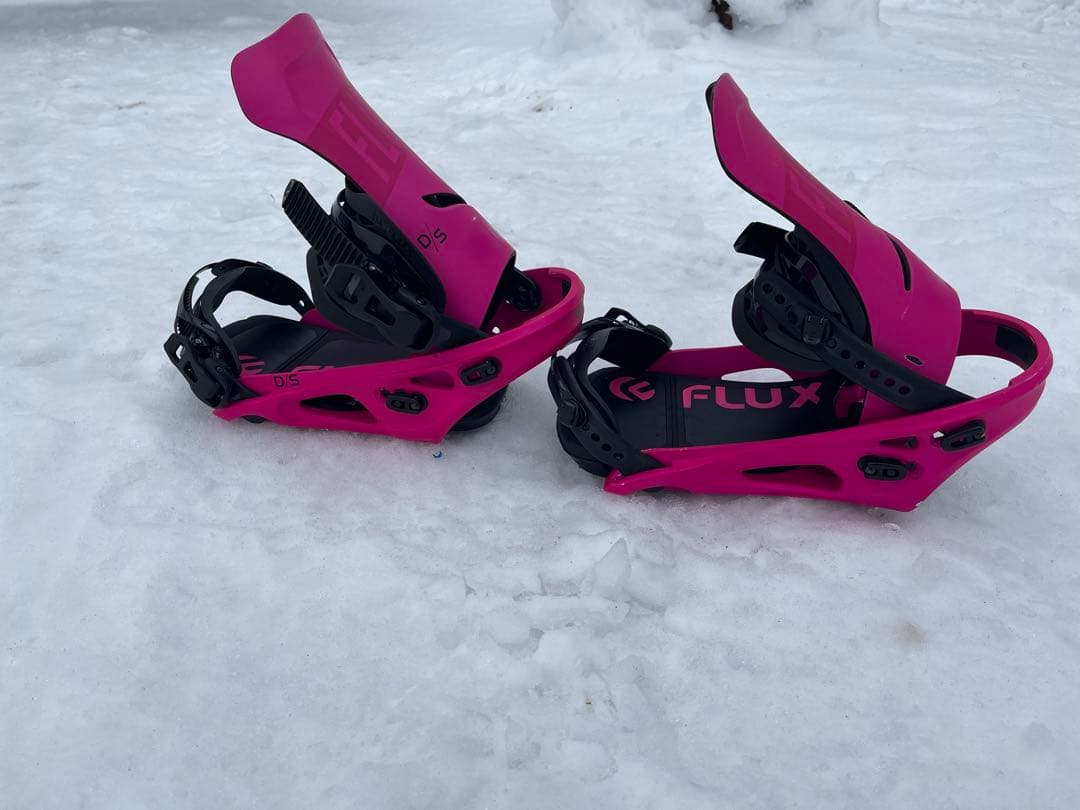 FLUX DS スノーボードビンディング ピンク