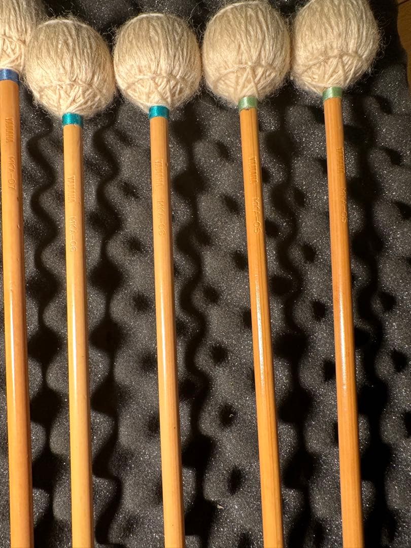 ヤマハ　マリンバマレット（安倍圭子モデル）12本セット