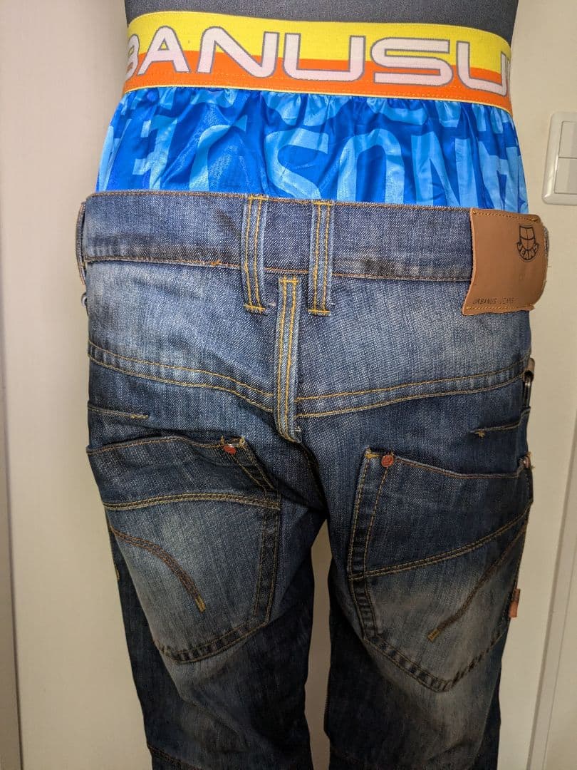 専用　URBANUS JEANS スノーボードパンツ　XL リアルデニム