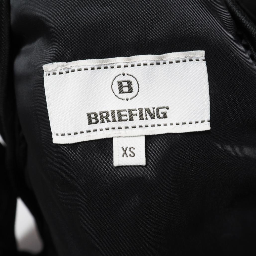 美品 BRIEFING GOLF ウィメンズ中綿ベスト BRG203W30 黒
