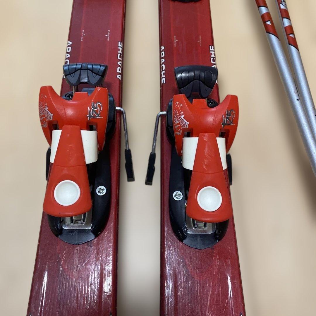 K2 ジュニア　スキー板125㎝　3点セット