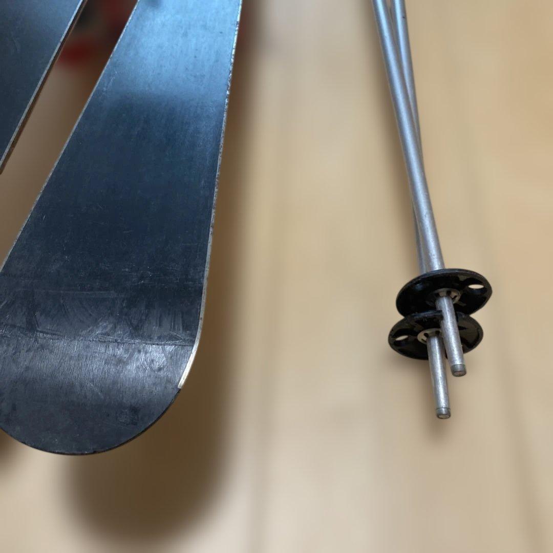 K2 ジュニア　スキー板125㎝　3点セット