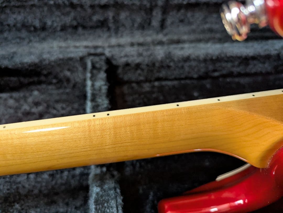 モズライト　Super Custom65 ？ ネックトラ杢　黒雲 mosrite