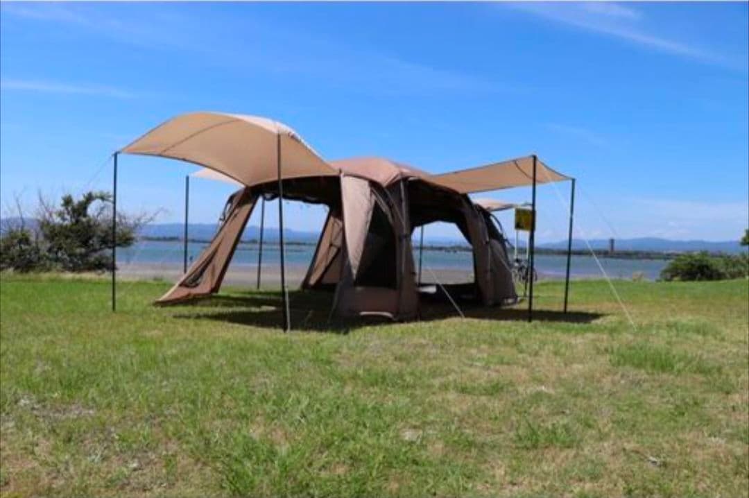 アルペンアウトドアーズ 2ルームテント AOD-3 キャンプ ドームテント4人用