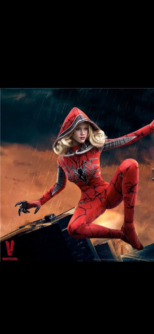 新品ジェシカアルバRED SPIDER フィギュア VCL-1010