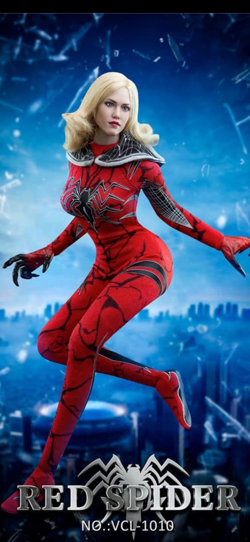 新品ジェシカアルバRED SPIDER フィギュア VCL-1010