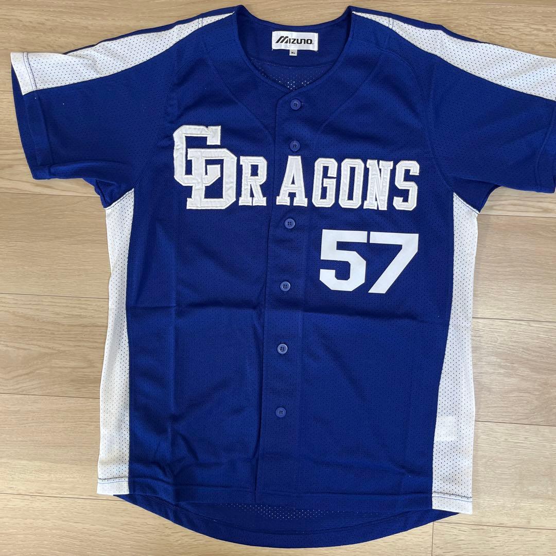 中日ドラゴンズ　英智　ビジターユニフォーム　ワッペン