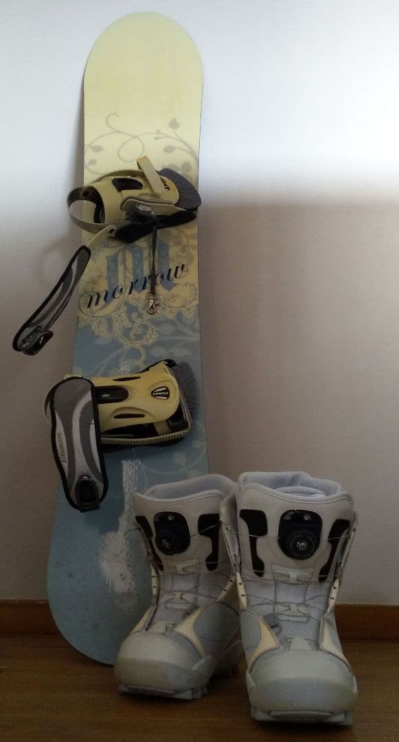 レディーススノーボード&スノーブーツセットmorrow
