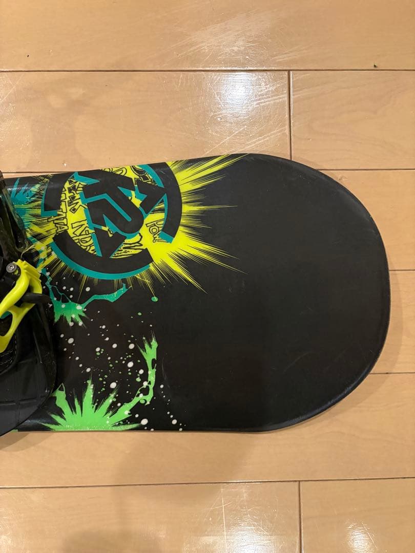 K2 スノーボード セット　ブラック/グリーン　110