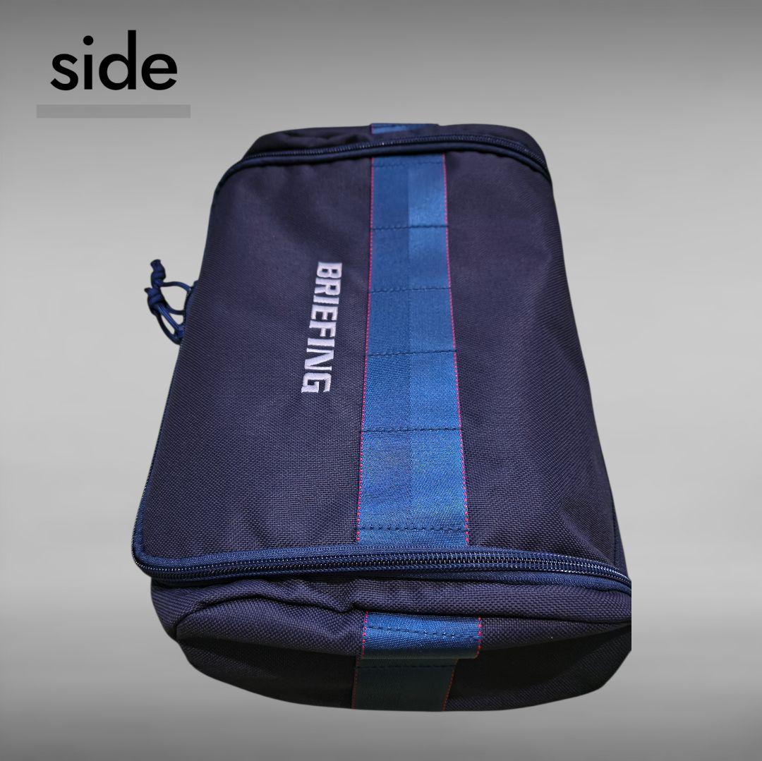 【極美品】BRIEFING ブリーフィング GOLF　シューズケース NAVY
