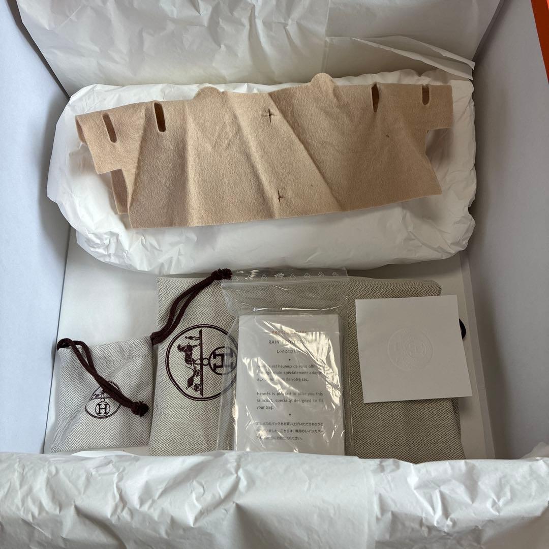 エルメス バーキン35用　空箱　付属品　5点　レインカバー付き