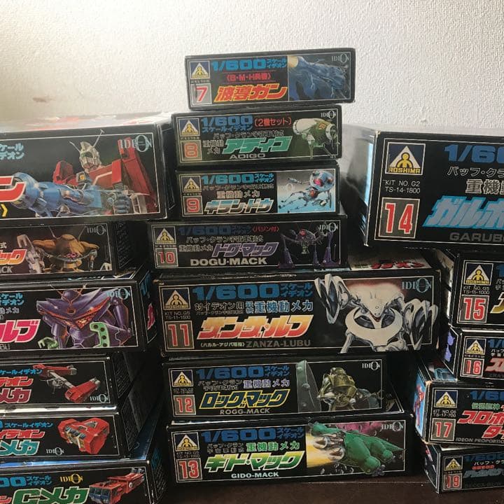 ガンダム　イデオン　　1／600シリーズ全シリーズ