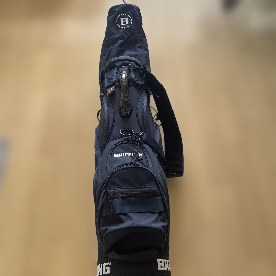 BRIEFING ネイビーキャディバッグ