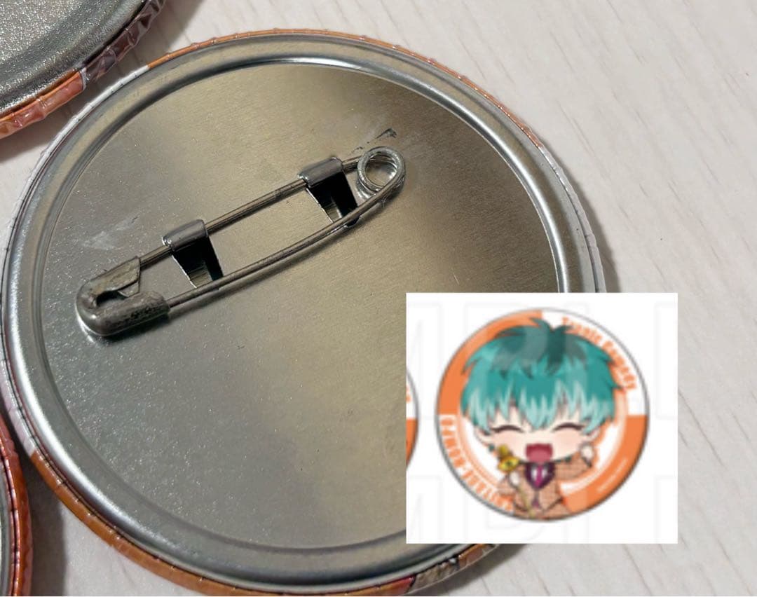 白膠木 簓 缶バッジ セット ヒプマイ