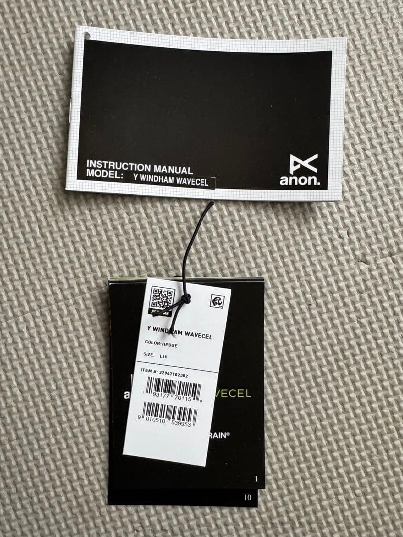 キッズ ANON ウィンダム WAVECEL® スキー&スノーボード ヘルメット