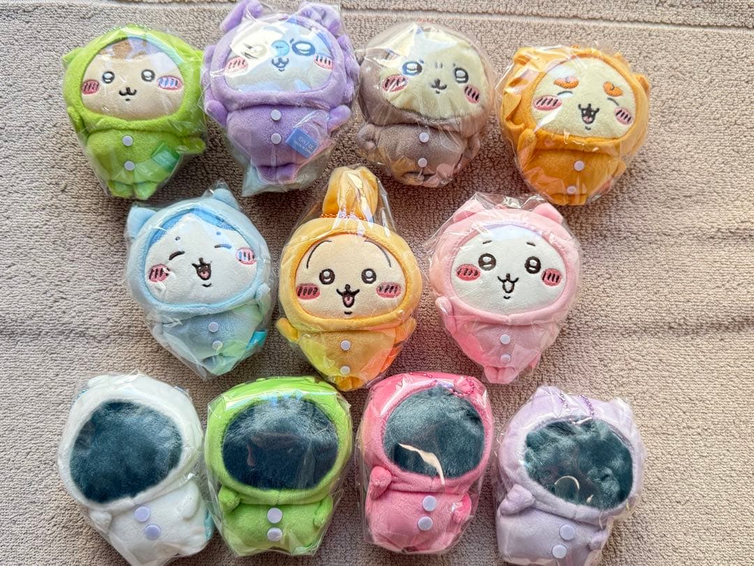 【ちいかわマーケット】パジャマパーティーズ 11点セット【バラ売り不可】