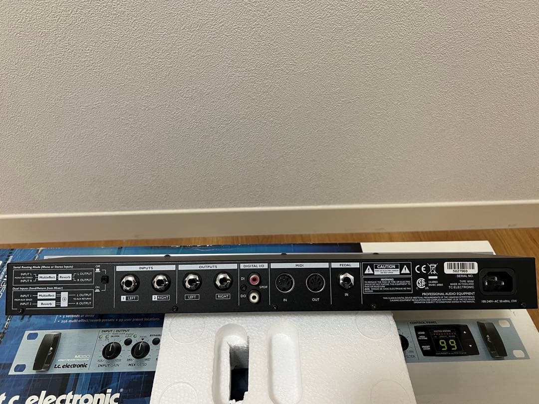 tc electronic M350 空間系＋リバーブ