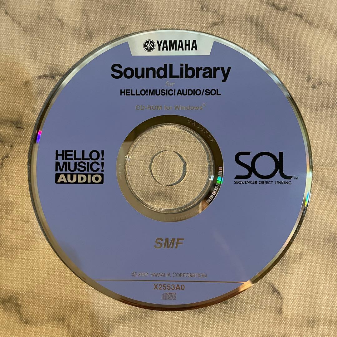 YAMAHA SOL & SoundLibrary CD-ROMセット