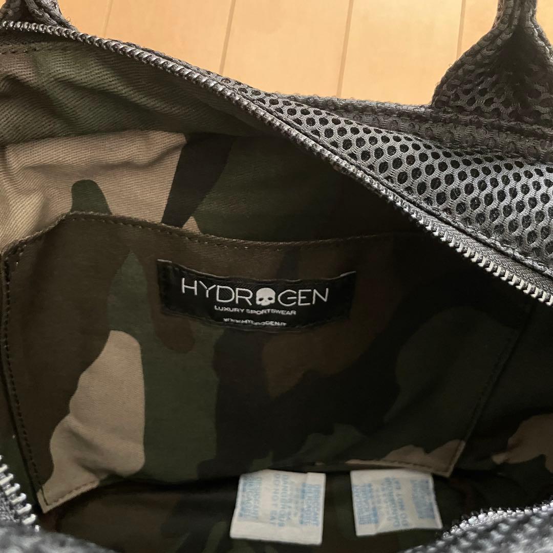 HYDROGEN 2WAY メッシュミニトートバッグ ブラック