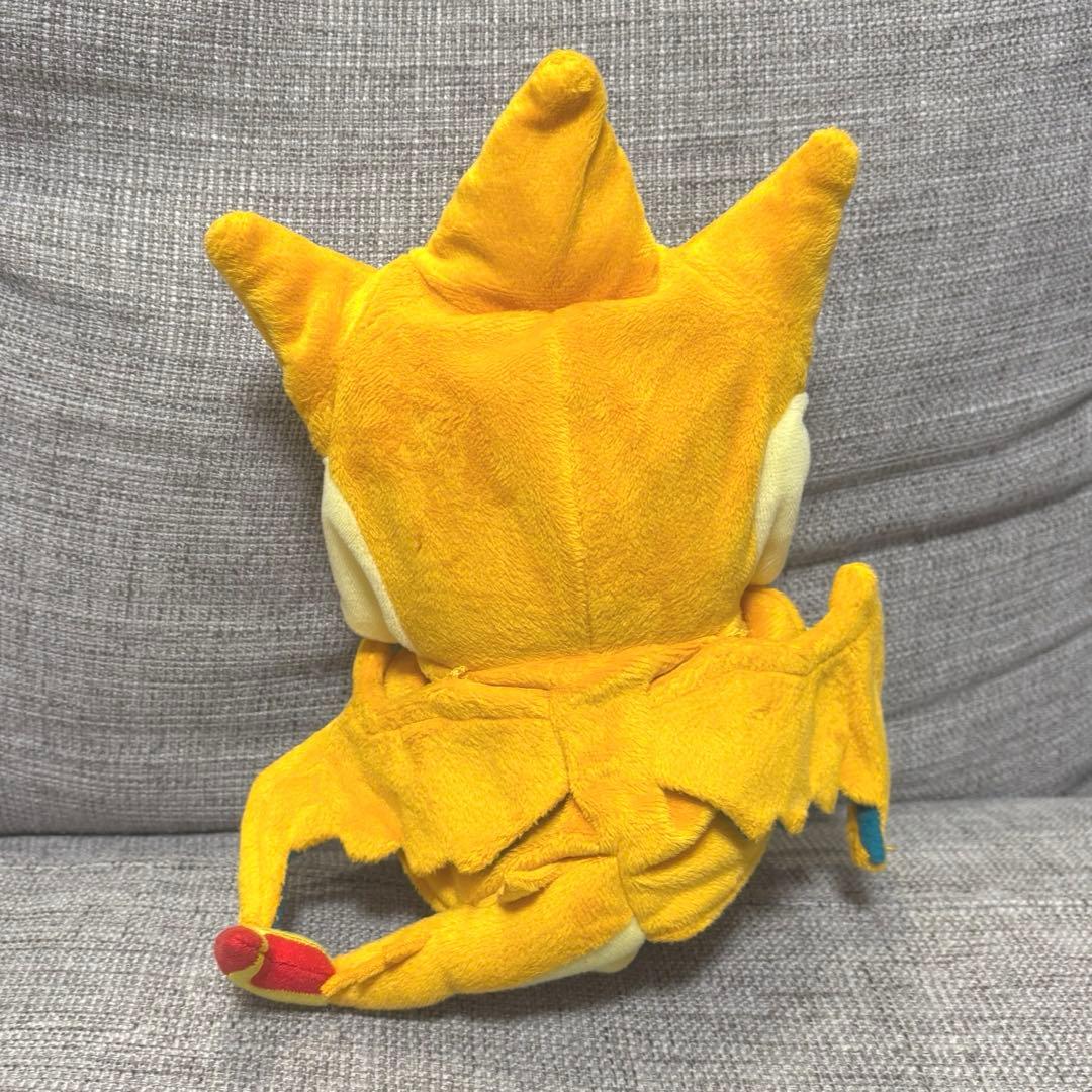 新品 ポケモンセンター ぬいぐるみ メガリザードンY ポンチョを着たピカチュウ