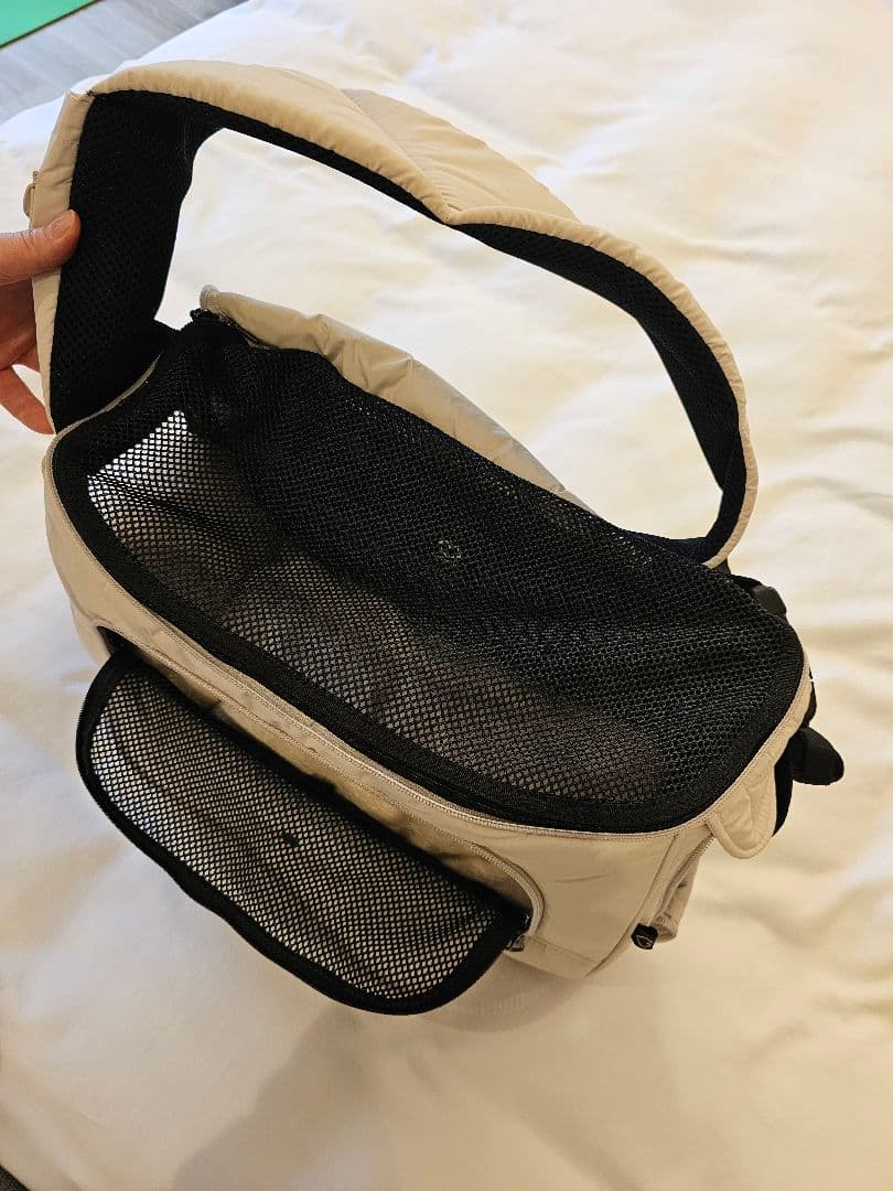 ssoook ベージュ ペット用キャリーバッグ