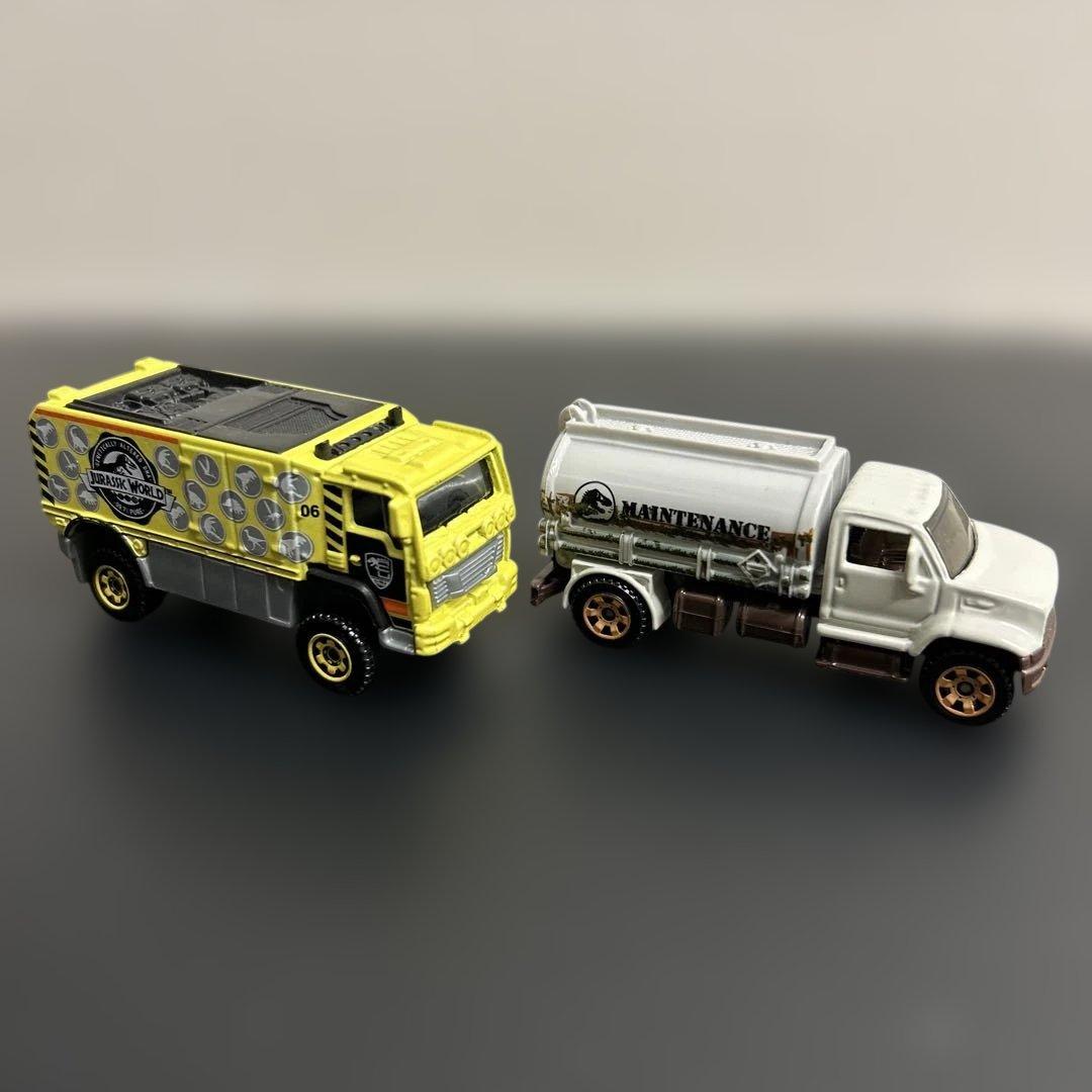 マテル マッチボックス ジュラシックワールド ミニカー まとめ売り