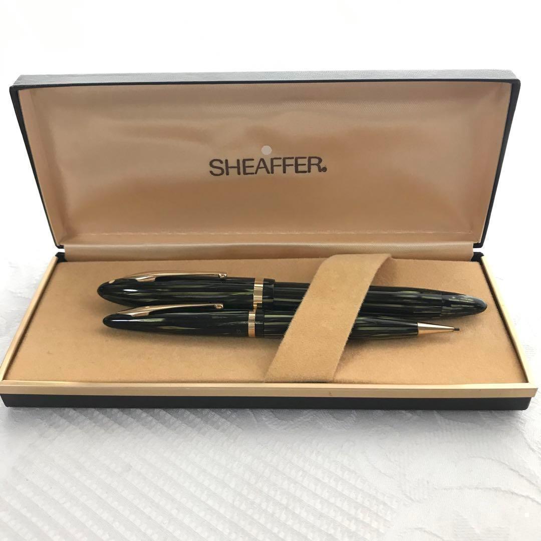 SHEAFFER LIFETIME、万年筆+ペンシル、ヴィンテージ　 14K
