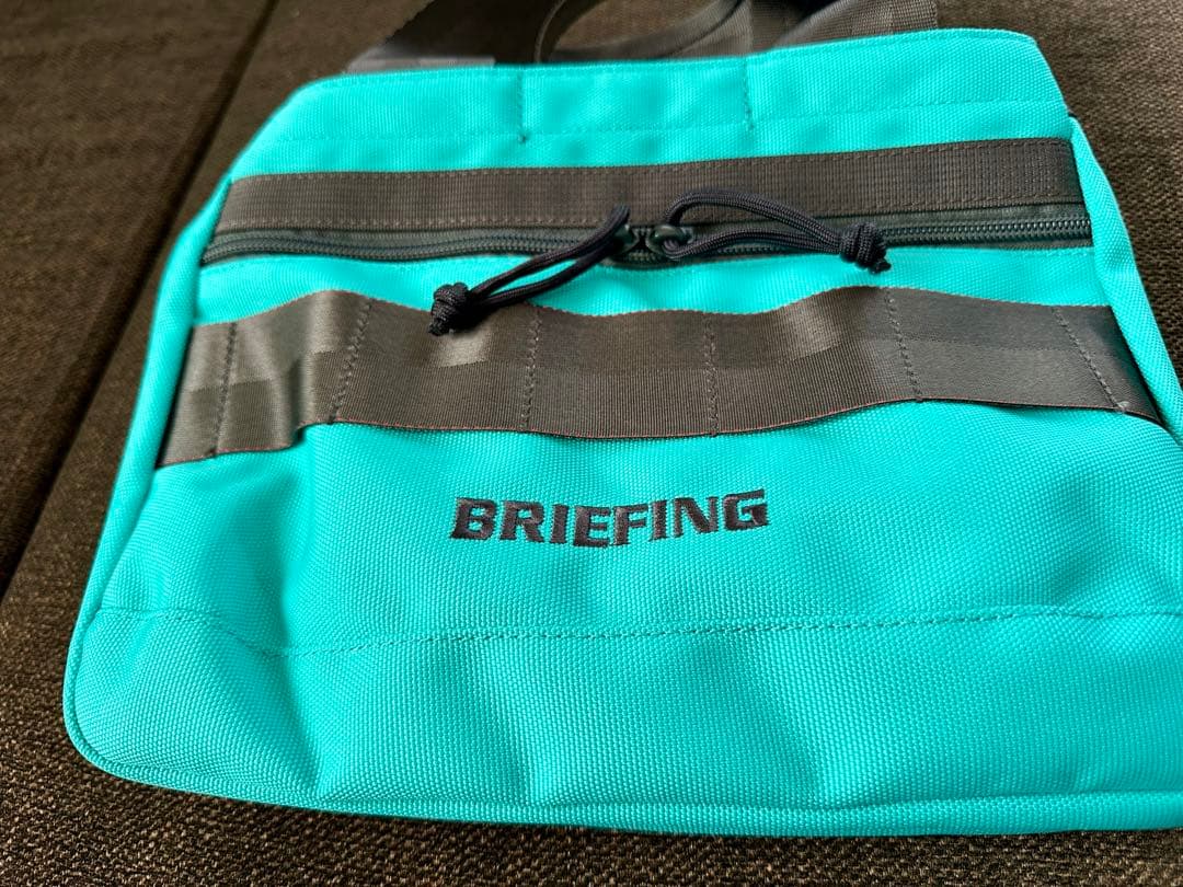 BRIEFING☆アクアミントブルー☆カートートバッグ☆T＆Co.ブルー極美品！