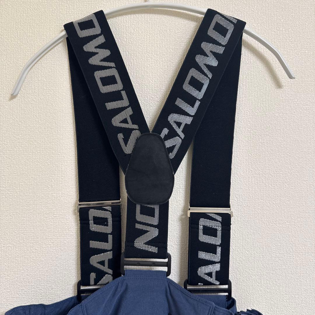 サロモン　スキーウェア　セットアップ　サスペンダー