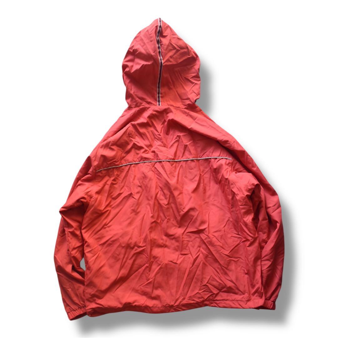 00s UMBRO イングランド代表 ナイロンジャケット フード 赤　ベッカム期