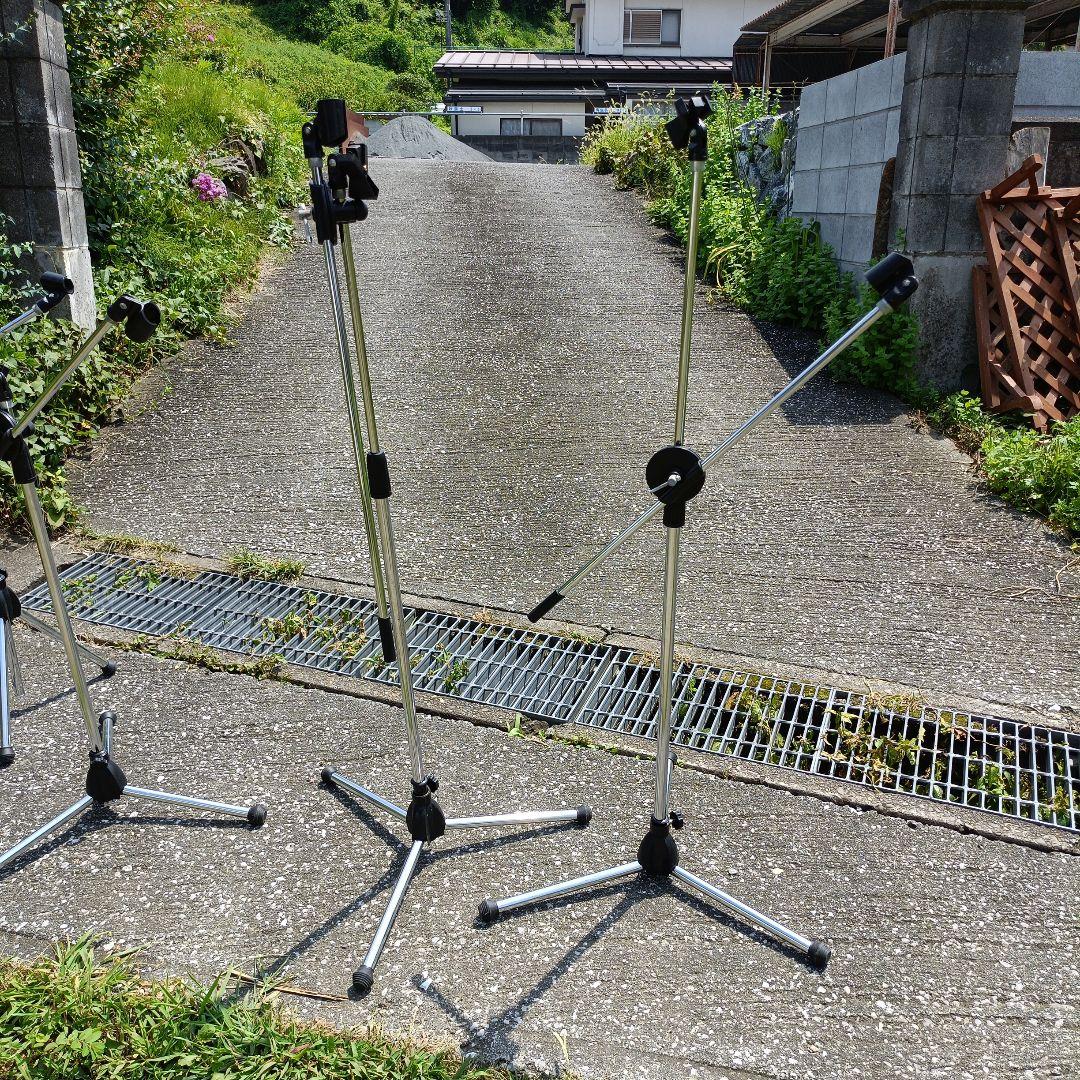 マイクスタンド 4本セット 高さ調整可能