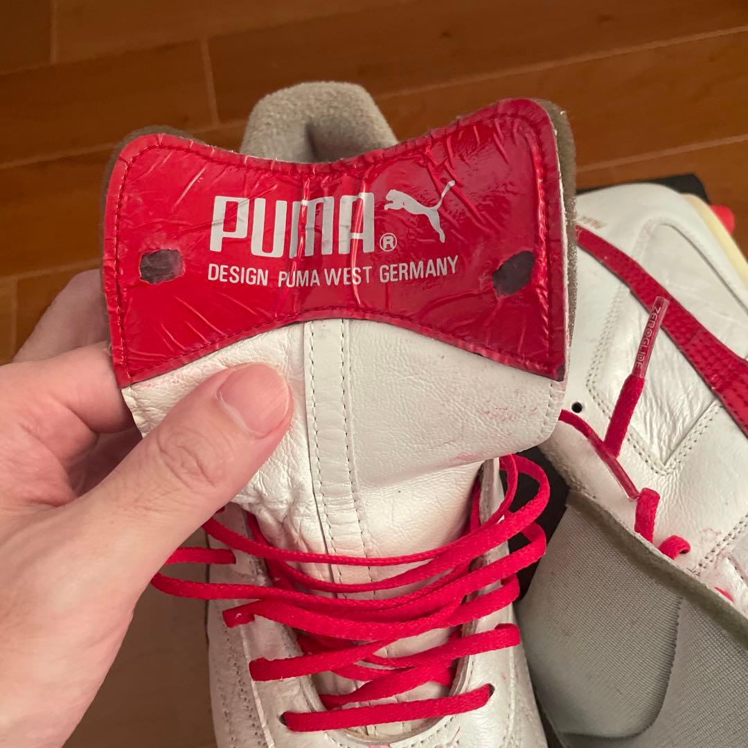 新品未使用PUMA パラメヒコデュエ　白赤