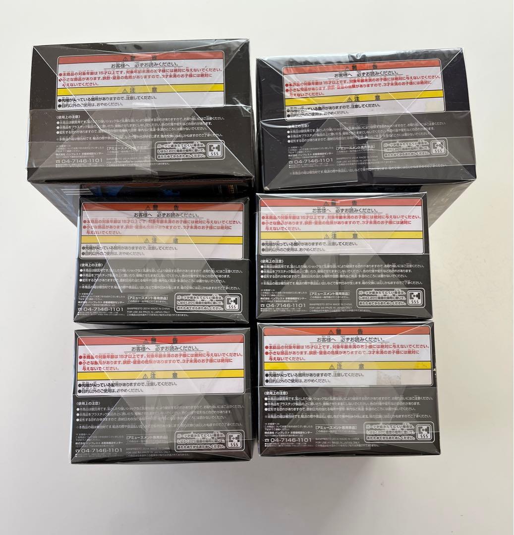 ONE PIECE フィギュア 造形王頂上決戦 III 未開封 6箱セット