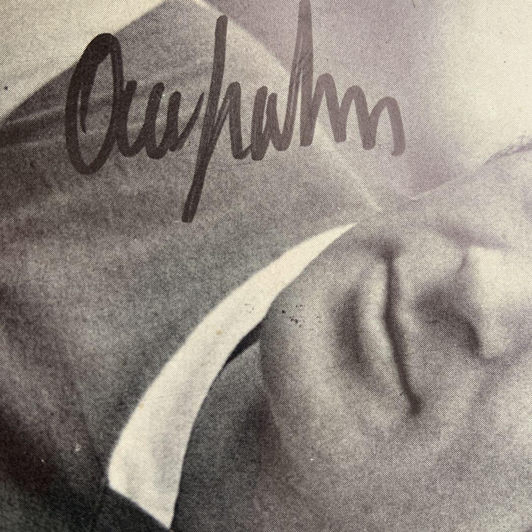 オヴェ・グラーンOve Grahn スウェーデン代表プロサッカー選手　直筆サイン