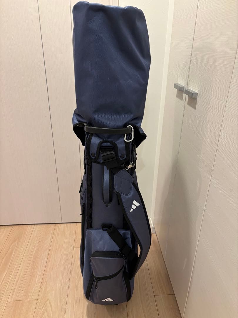 adidas ネイビー キャディバッグ