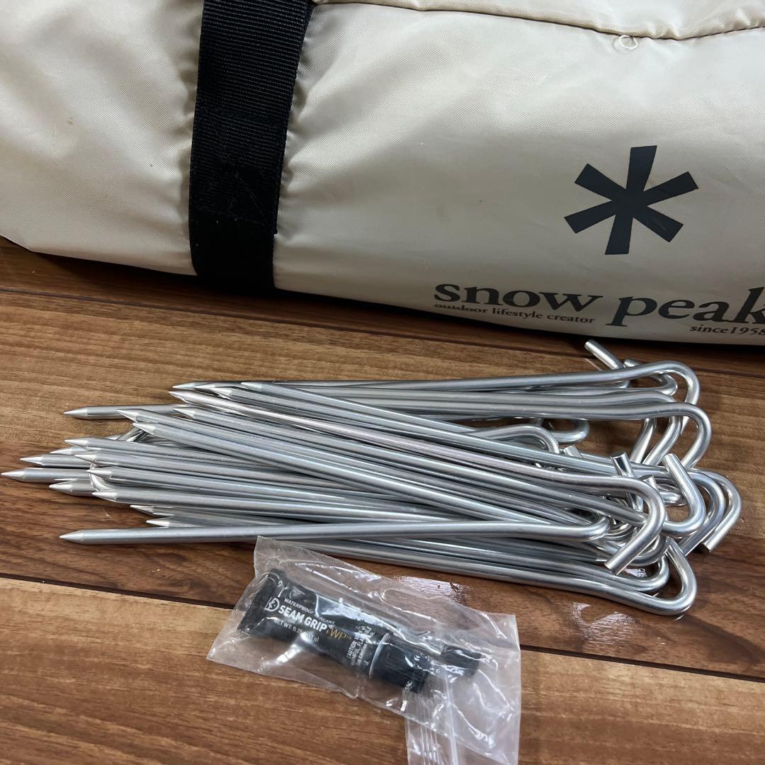 値下げ品　スノーピーク ランドロックアイボリー　peak TP-671Ⅳ