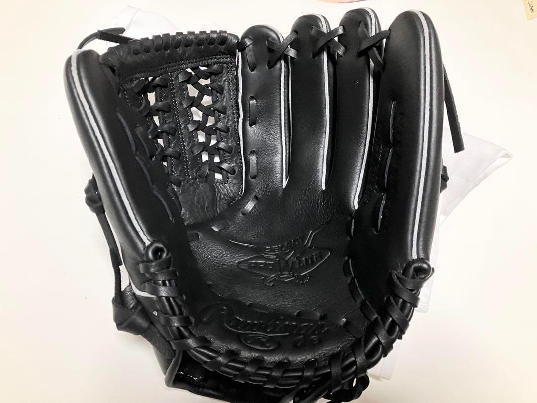 ローリングス 黒 Rawlings 軟式野球 成人学生用