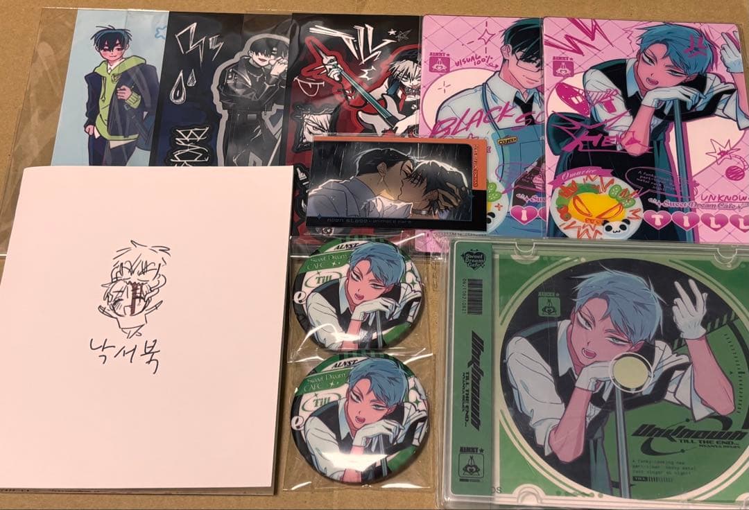 エイリアンステージ イヴァン ティル カフェ 特典 ラフブック 缶バッジ