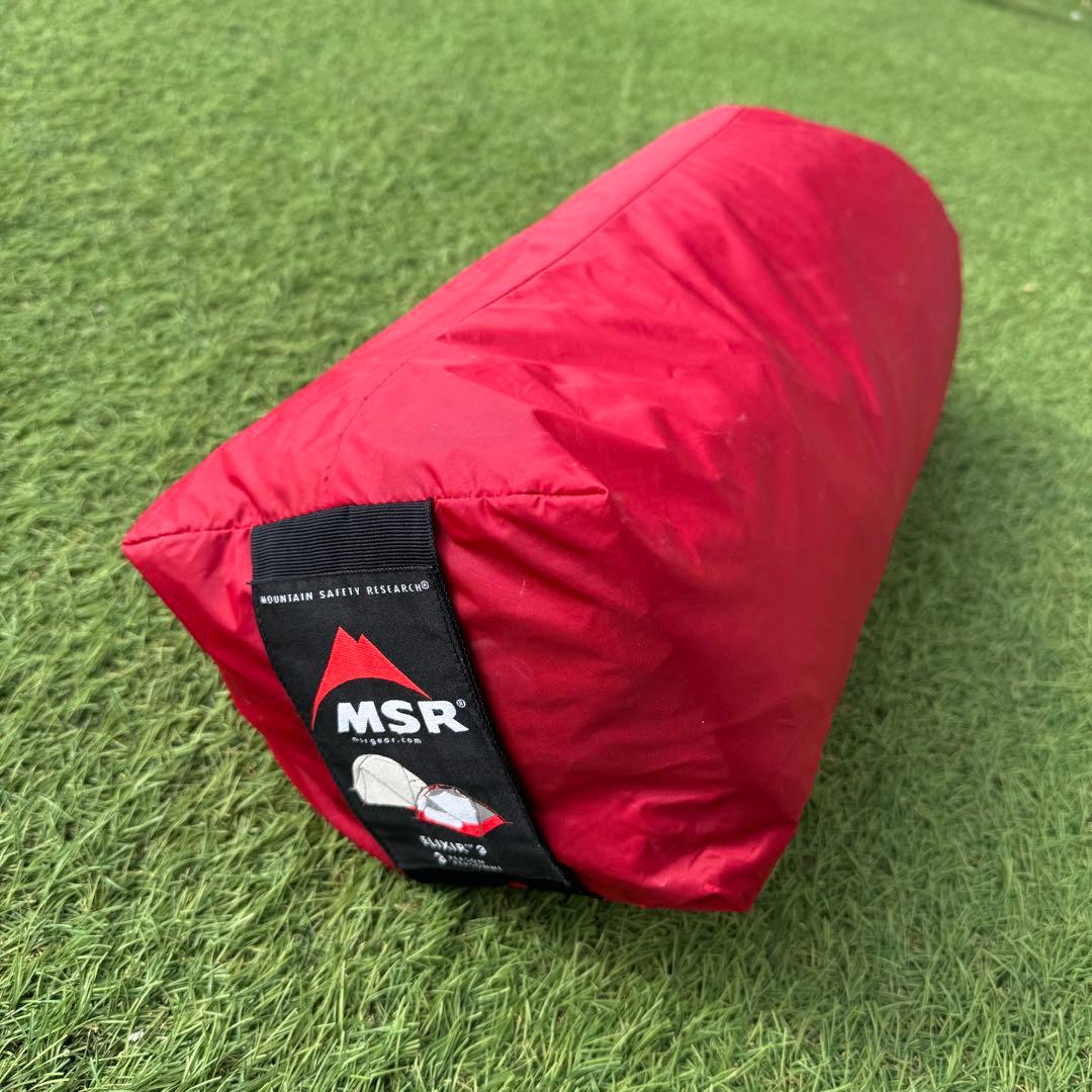 美品 MSR エリクサー3 フットプリント付き テント